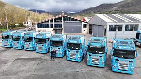Foto de Transportes Cepelludo refuerza su flota con ocho tractoras Scania V8 para transporte especial de gran tonelaje