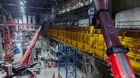 Thyssenkrupp sustituye las vigas de gra en su planta siderrgica con la ayuda de Mammoet
