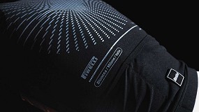 Foto de Dos grandes marcas italianas unidas por una coleccin textil: Santini y Pirelli