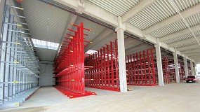 Foto de Ohra optimiza el centro logstico de Mayrose con un sistema mixto de estanteras cantilver y de pals