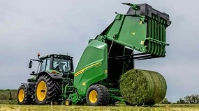 Foto de John Deere: nueva generación de rotoempacadoras de cámara fija y variable