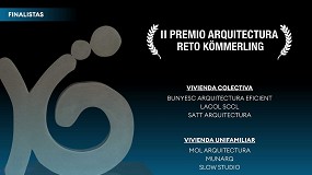 El II Premio de Arquitectura Reto Kmmerling ya tiene finalistas