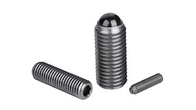 Heinrich Kipp Werk lanza piezas de presin en acero inoxidable con bola de cermica