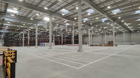 Foto de Soluciones de iluminacin de B.E.G. en el Centro Logstico de Aldi en Sagunto