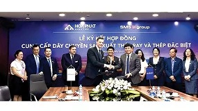 Foto de SMS Group suministrará a Hoa Phat una planta para carril y raíles en Vietnam