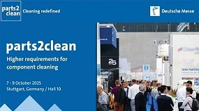 Foto de parts2clean 2025: mayores requisitos en limpieza de componentes