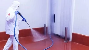 Foto de Gama weberfloor Paicrete con certificación HACCP para garantizar la seguridad alimentaria en los pavimentos de sus instalaciones