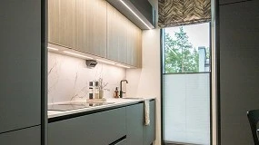 Foto de Lumon lana estores sustentveis fabricados com 84% de materiais reciclados