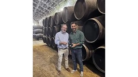 Picture of Patentan un tapón inteligente para controlar el velo de flor en la crianza del vino fino