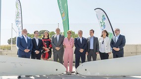 Foto de Iberdrola y FCC inauguran EnergyLOOP, una planta de reciclaje de palas de aerogenerador de la pennsula ibrica