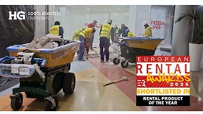 Foto de El dumper E1000 High Tip de HG, nominado a Producto de Alquiler del Ao