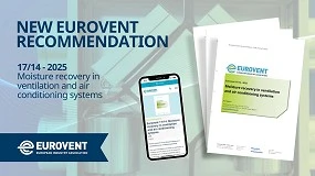 Fotografia de Eurovent lanza nueva recomendación sobre recuperación de humedad en sistemas HVAC