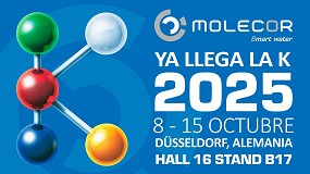 Foto de Molecor estar presente en la feria K 2025 de Dsseldorf, el mayor evento mundial del sector del plstico