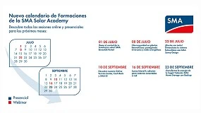 Foto de SMA Solar Academy presenta su programa formativo para el tercer trimestre de 2025