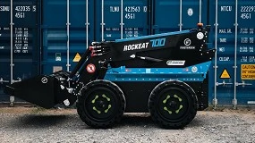 Foto de Sale de fábrica la primera minicargadora eléctrica Rockeat 700 de Firstgreen Industries