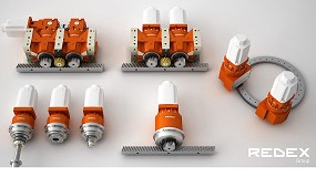 Foto de Redex muestra en EMO 2025 la evolucin suave hacia la revolucin