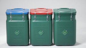 El contenedor de seguridad SaCon de Mewa ofrece la mxima proteccin contra riesgos de incendio