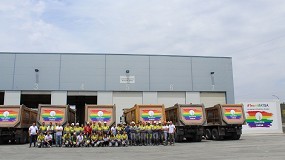 Foto de Los camiones de Sandfire MATSA conmemoran el Da del Orgullo LGTBI+