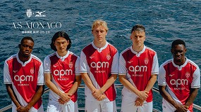 Foto de Mizuno presenta la nueva equipacin del AS Monaco