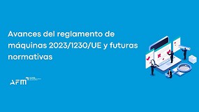 Foto de AFM organiza el webinar 'Avances del reglamento de mquinas 2023/1230/UE y futuras normativas'