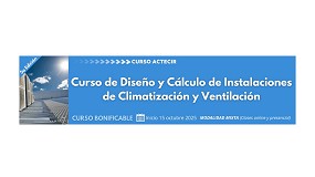 Foto de Actecir organiza la quinta edicin del Curso de Diseo y Clculo de Instalaciones de Climatizacin y Ventilacin