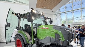 Fendt sube la apuesta por el tractor elctrico en Espaa con la presentacin del e100 V Vario
