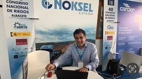 Foto de Noksel muestras las ventajas de sus tuberías de acero soldadas helicoidalmente para riego