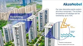Foto de AkzoNobel presenta en China un recubrimiento que reduce la temperatura en entornos urbanos
