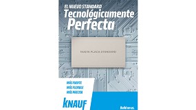 Foto de Knauf revoluciona el sector: la nueva placa Standard redefine la construccin en seco