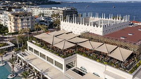 KE aporta un diseo esencial y un desarrollo personalizado para la terrazza branch de Zuma Cannes
