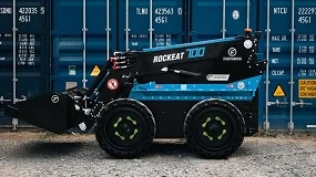 Foto de Firstgreen Industries lana a sua primeira mini carregadora eltrica Rockeat 700
