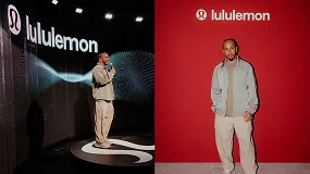 Foto de Lewis Hamilton debuta como embajador global de lululemon