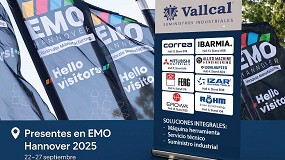 Vallcal lleva la innovacin a EMO Hannover 2025 con las marcas punteras del sector