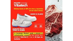 Foto de Zagros S2 Blanco y Diamante Velcro Totale S2 269 de Panter, máxima protección e higiene para profesionales del sector alimentario