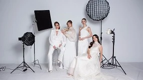 Foto de Llega 'L' Amour', la colección de Novias 2025 de L'Oréal Professionnel que rinde homenaje a la diversidad generacional del estilo