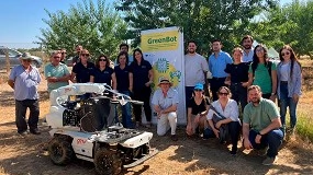 Foto de GreenBot culmina con éxito su fase de pruebas en campo para cultivos leñosos