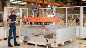 Foto de Seguimiento asistido por GPS en la logstica de grandes rodamientos: Schaeffler ampla su sistema Smart Box