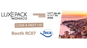 Foto de Faca Packaging presentar en LuxePack Mnaco 2025 sus ltimas soluciones sostenibles y de diseo para cosmtica de alta gama