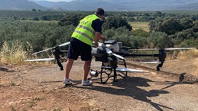 El JAV y DJI Agriculture Spain acercan la agricultura de precisin al olivar tradicional