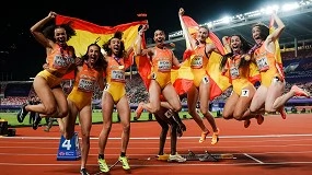 Foto de Joma asegura la preparación de los atletas españoles para los Mundiales de Atletismo 2025