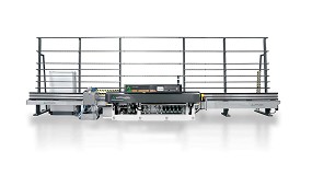 Adelio Lattuada exhibe en Vitrum una nueva canteadora rectilnea