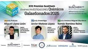 Picture of Premios SusChem 2025: impulso a la investigación joven en química sostenible