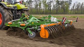 Foto de FW 580: nuevo rodillo de anillo elstico Amazone para equipos acoplados