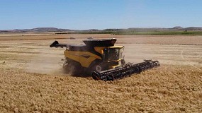 Foto de Las cosechadoras New Holland CR11 se estrenan en Navarra y Teruel