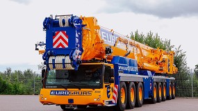 Foto de Eurogras 2000 refuerza su flota en la categora de las 700 toneladas, con la gra Liebherr LTM 1650-8.1