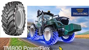 Foto de TM800 PowerFlex, nuevo neumtico Trelleborg con las tecnologas ProgressiveTraction y VF-PFO