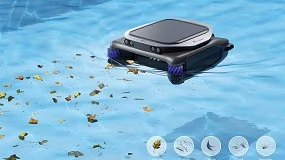 Foto de Dreame lanza el J1: el robot solar inteligente para la limpieza de la superficie de la piscina