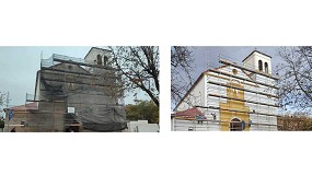 Foto de Morteros industriales en la rehabilitacin de fachadas histricas