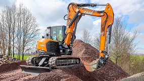 Foto de Case lanza la nueva gama de excavadoras midi Serie E, de 8 a 10 toneladas