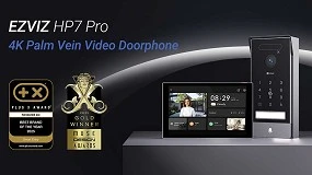 Foto de Ezviz presenta el videoportero inteligente HP7 Pro 4K con reconocimiento por palma de la mano